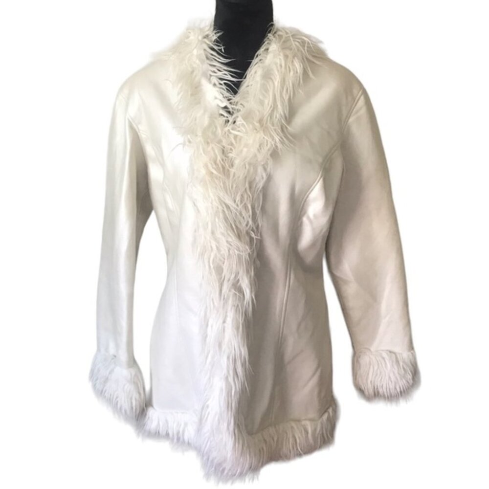Vintage Pearl White Penny Lane Coat